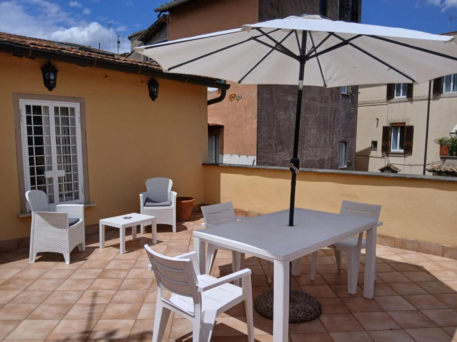 Apartament Attico Con Terrazza Santa Cecilia Rzym Zewnętrze zdjęcie